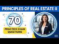 Principles of Real Estate II Final Exam Flashcards: 70 Key Questions and Explained Answers for 2026