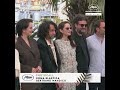 La grande équipe de ROMA ELASTICA réalisé par Bertrand Mandico au photocall du festival !