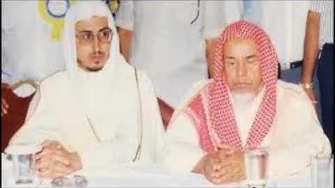 من نوادر فجريات الشيخ محمد السبيل من الحرم المكي أخر سورة الرحمن 1402 هـ