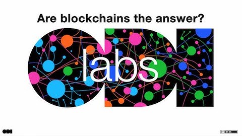 Friday lunchtime lecture: Are blockchains the answer?