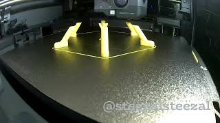 FAILED 3D Print Timelapse Solar Light Stand PLA on Bambu Lab X2D