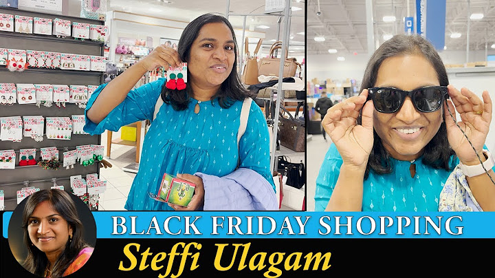 Black Friday Shopping Vlog in Tamil