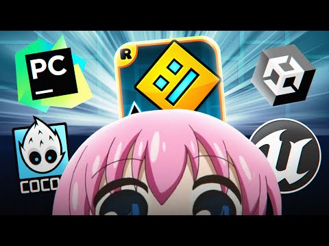 Видео: GEOMETRY DASH, НО НА ДРУГОМ ДВИЖКЕ // Как бы выглядела ГД на Unity, Unreal Engine, Python