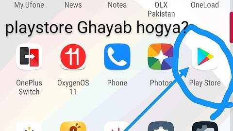 Camon 18t Camon 18p playstore enable playstore hide not working