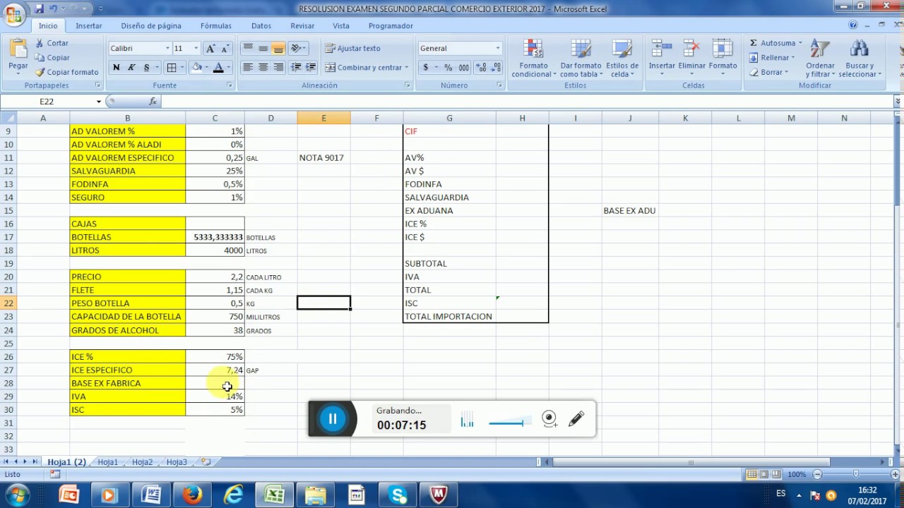Tutorial Comercio Exterior Calculo De Impuestos Arancel Del Ecuador Youtube