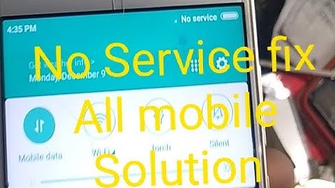 Mi Y1 Lite No Service Problem Solution & Emergency call Fix||Redmi Y1 No Service Solutions
