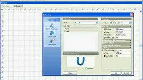 Sierra Embroidery Office software - Text Satin to Fill