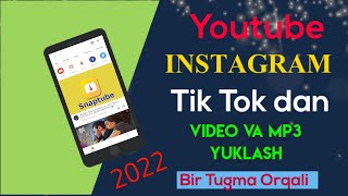 Youtubedan Video yuklab olish 2022  UzDil / #youtube #instagiram #tiktok