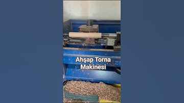 CNC Ahşap Torna Makinesi #wood #woodworking #diy #woodtools #lathe #lathemachine #cnc