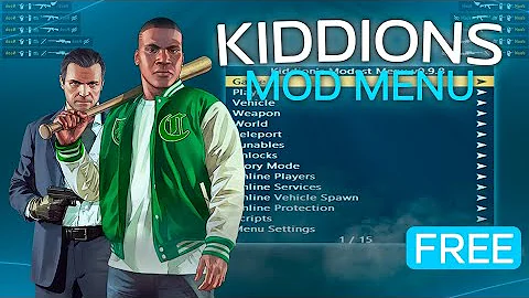 Undetected GTA 5 Mod Menu PC (2025) / Free Kiddions Cheat, Money Hack & Online Mods \ Download Here