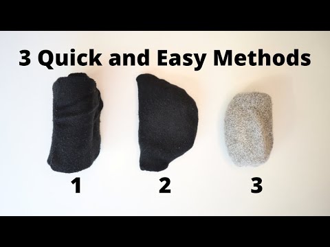 How to Fold No Show Socks (And Low Cut Ankle Socks)