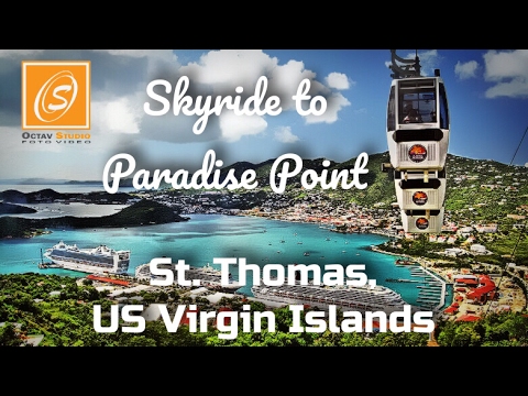 Video: Paradise Point Skyride sa St. Thomas, U.S. Virgin Islands