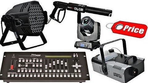 Dj Light Sharpy laser light dj Led Smoke Machine & Co2 Gun Pilot 2000 Dmx Price In Hindi