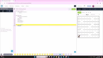python 1.16.5 სავარჯიშო - climbing Karel / codehs.com / პროგრამირება / ლევან ნიშნიანიძე