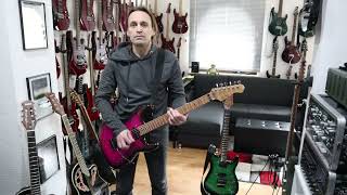 Harley Benton ST80 FR HH - Roasted maple fretboard vs. rosewood fretboard - Do they sound different?