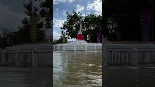 The leaning Pagoda at Koh Kret in Nonthaburi Thailand