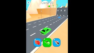 Shape-shifting 2 Funny Race All Levels Gameplay Walkthrough Master Level #98 BeamNG.drive #Shorts