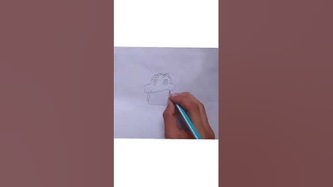 Shinchan easy drawing 🎨🖌️#drwaingtutorial #drawing #art #easydrawing