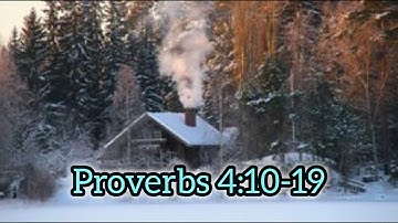 The Path of the Just – Proverbs 4:10–19