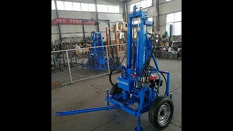 Sunmoy small water well drilling machine HG260D