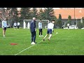 Тренировка «Крыльев» перед матчем с ЦСКА