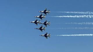2023 USAF Thunderbirds  Chicago Airshow 8/20 (Sunday)