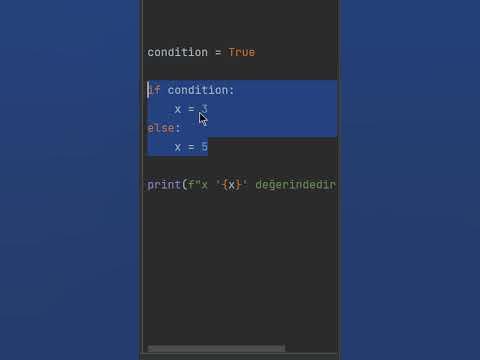 #PYTHON INLINE IF #shorts - YouTube