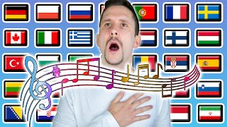100 Kids Sing Their Countries' National Anthem