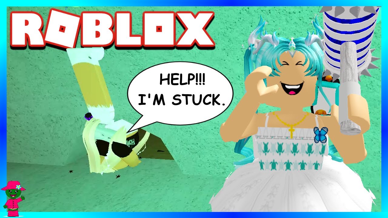 LUCKY ME...SHE GOT STUCK (Roblox Flee The Facility)