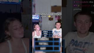 Deaf Family Feud #funny #clip #twitch