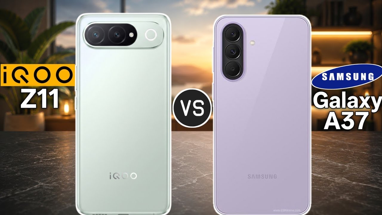 iQoo Z11 Vs Samsung Galaxy A37 - Full Comparison - YouTube