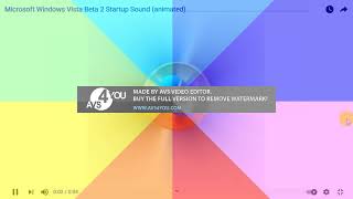 Windows Vista Beta 2 Startup Sound Animated Effects Sponsored By Preview 2 Effects in G Major