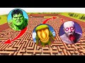 SCP-096 Battles Brr Brr Patapim in Cursed Maze Showdown | Garry’s Mod