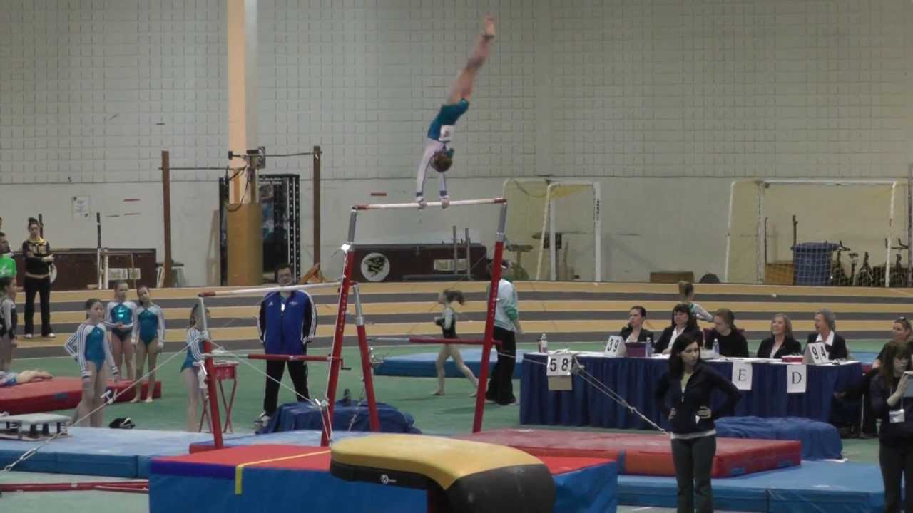 Allyson Armstrong Gold Medal Bars at The Western Canadian Gymnastics