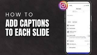 How to Add Different Captions to Each Slide on an Instagram Carousel (2026)