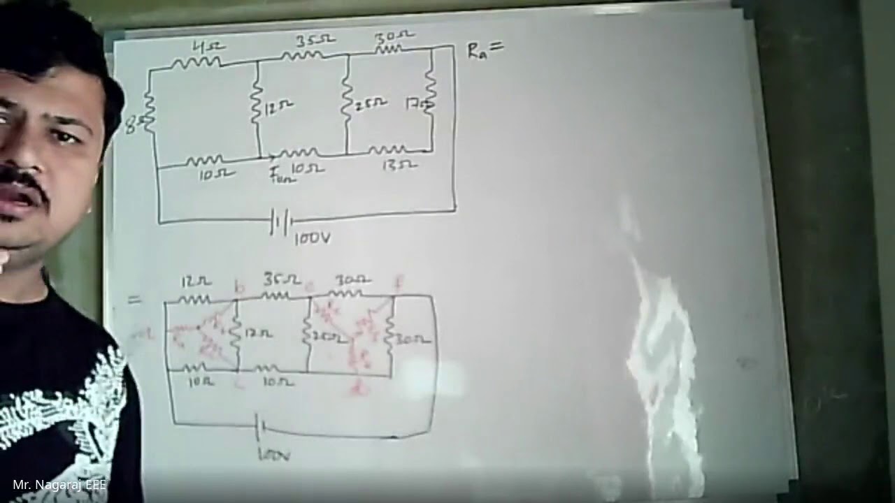 Electric Circuit Analysis Lec 4 Star Delta Transformation Examples