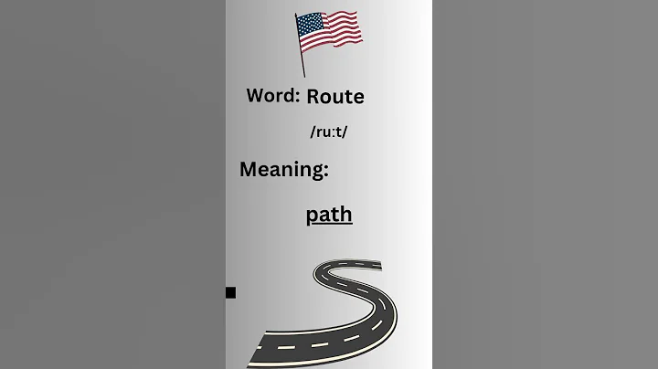 How to Pronounce Route in British Accent #learning #learnenglish