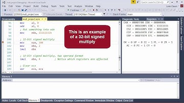 multiply 32 bit signed