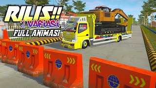 RILIS CANTER MUAT EXCAVATOR 2 VARIASI FULL ANIM