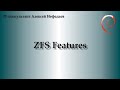 ZFS Features