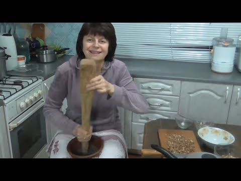 Видео рецепт Кутья с халвой