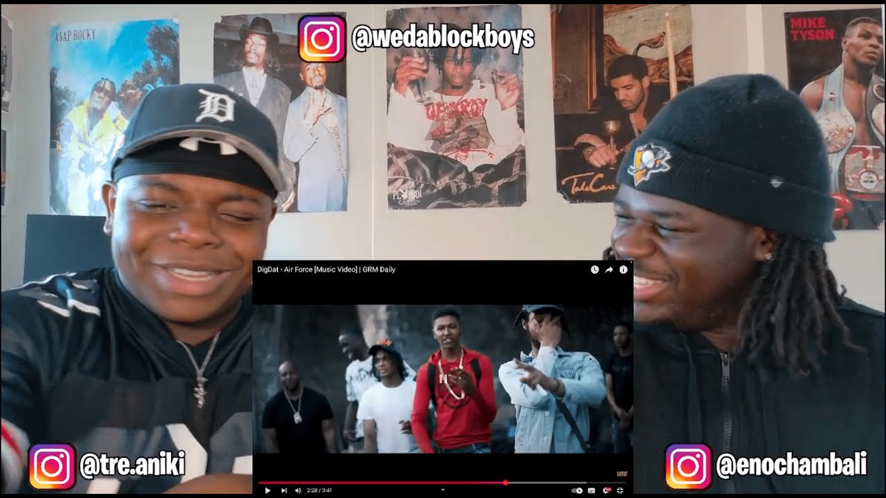 DigDat - Air Force [Music Video] | GRM Daily - REACTION