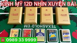 Kính áp tròng nhìn xuyên bài |  KÍNH NHÌN XUYÊN LÁ BÀI CÔNG NGHỆ NHẬP KHẨU USA, ĐÁNH BÀI LÁ HIỆU QUẢ