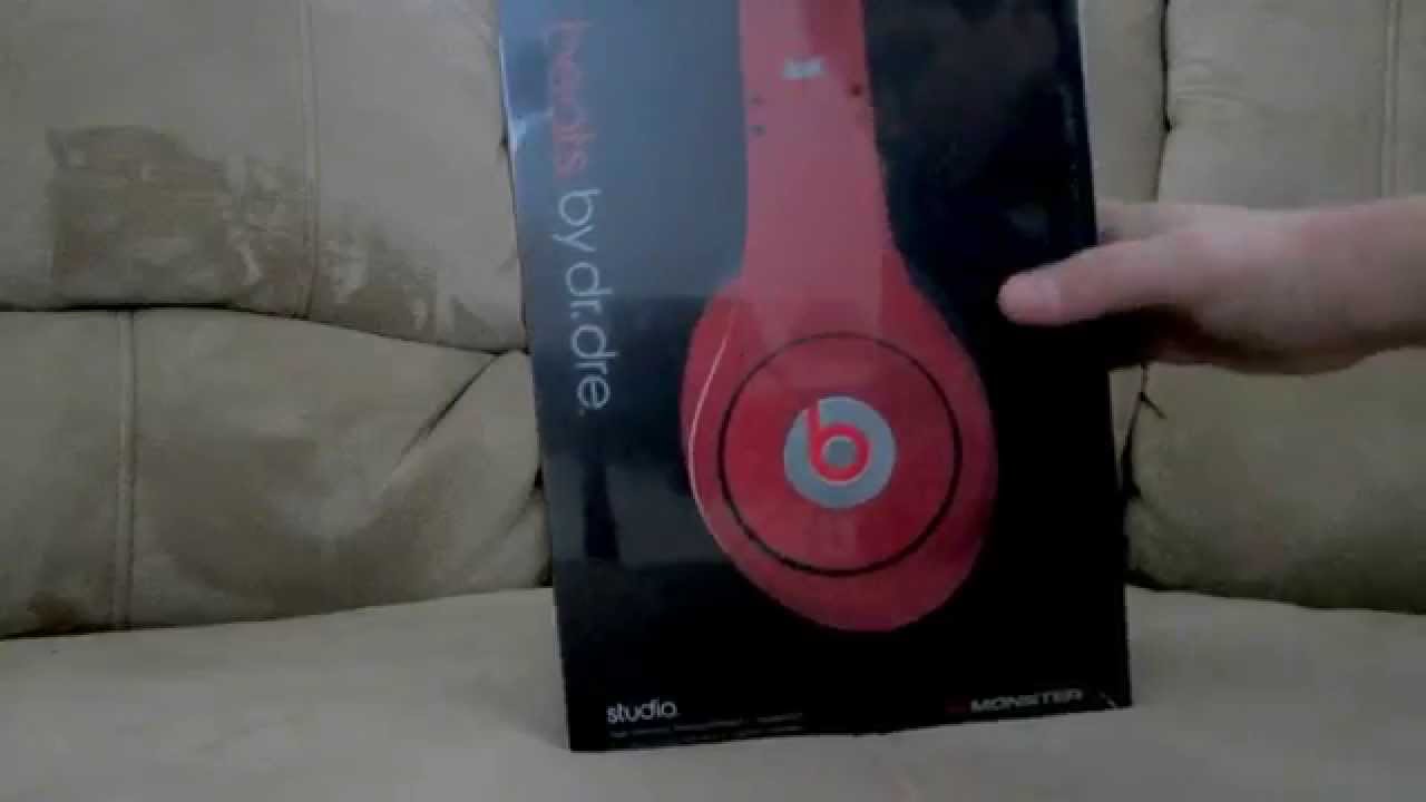 Old Beats By Dr. Dre Studio Unboxing 