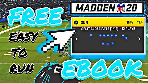 #1 FREE MADDEN 20 UNSTOPPABLE OFFENSE SCHEME KILL any DEFENSE BEST GLITCHY Routes EASY ONE PLAY TDs
