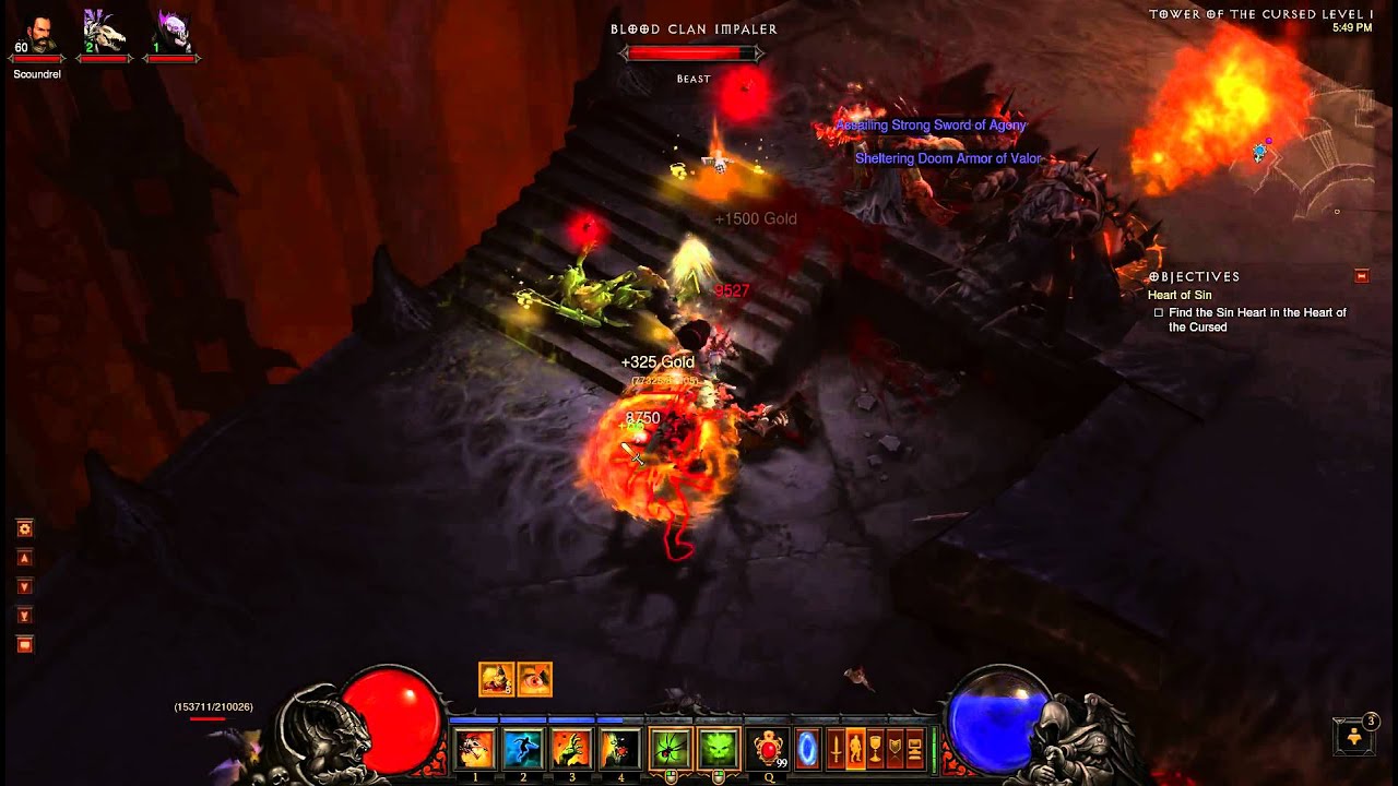 Diablo 3 Farming Tasker and Theo Legendary Item.  Witch Doctor Act 3 Inferno
