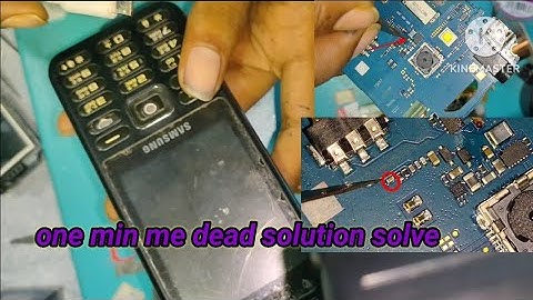 Samsung b355e dead solution!!dead mobile kaise thik kare!dead mobile 100%ok one jumper!