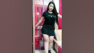 tiktok tante cantik semok montok bohay tembem goyang hot fans pascol