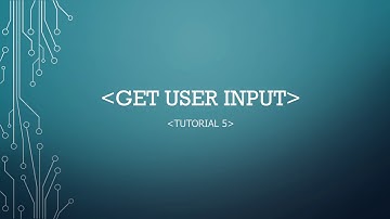 Get User input in c# [Part 5]