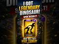 😱 Which LEGENDARY Dinosaur Will I Get? | Jurassic World The Game | #jurassicworld #dinosaur #shorts